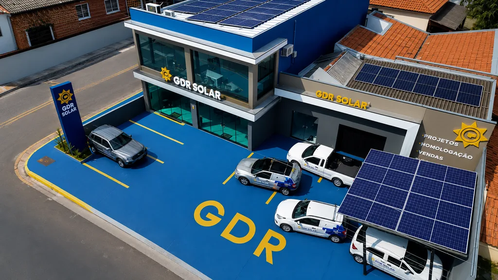 Loja Grupo GDR Solar em Tupã/SP
